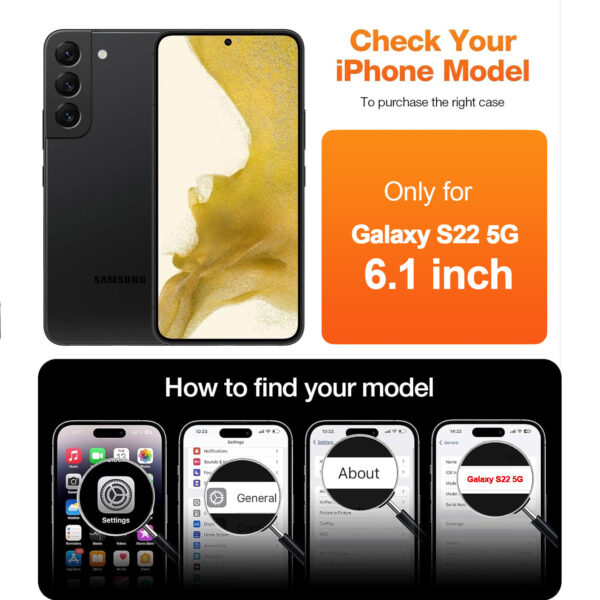 For Galaxy S22 Camera Lens Tempered Glass Screen Protector - Image 2