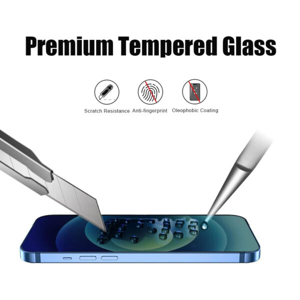 For iPhone 13 Pro Max (6.7 inch) Clear 2.5D Tempered Glass Screen Protector - Image 4