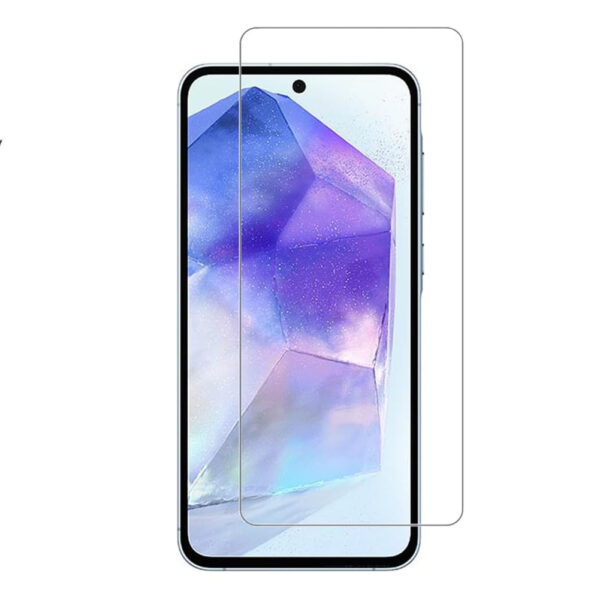For Galaxy S24FE (6.6 inch) Clear 2.5D Tempered Glass Screen Protector