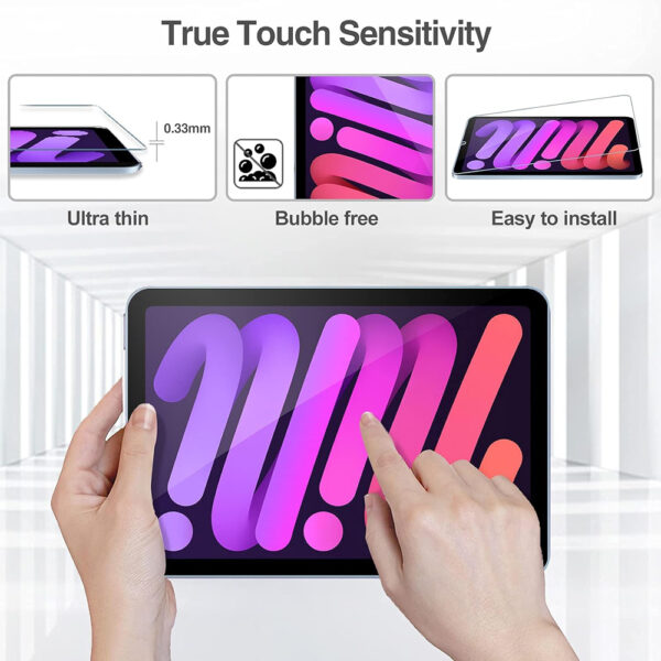 For Apple iPad Mini 6 A17 Pro 8.3" Tempered Glass Screen Protector - Image 7